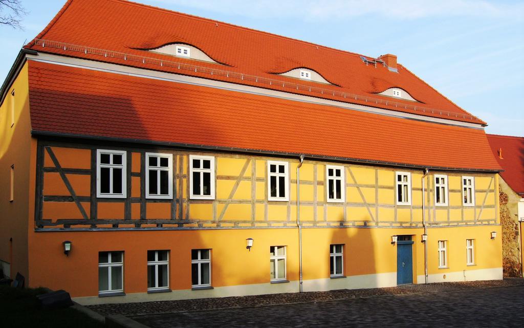 Pension Zur Postmeile Belzig Bagian luar foto